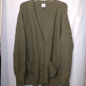 CABI WOMEN'S BUTTON FRONT CARDIGAN SWEATER